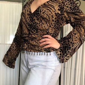 Vintage leopard long sleeve